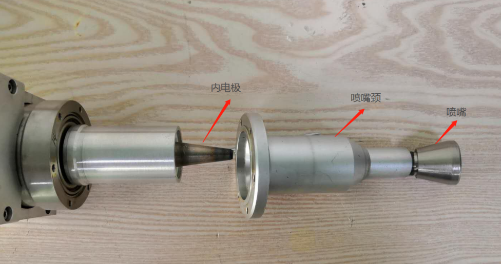 大氣射流型等離子清洗機(jī)噴槍結(jié)構(gòu)-昆山普樂(lè)斯等離子清洗機(jī)